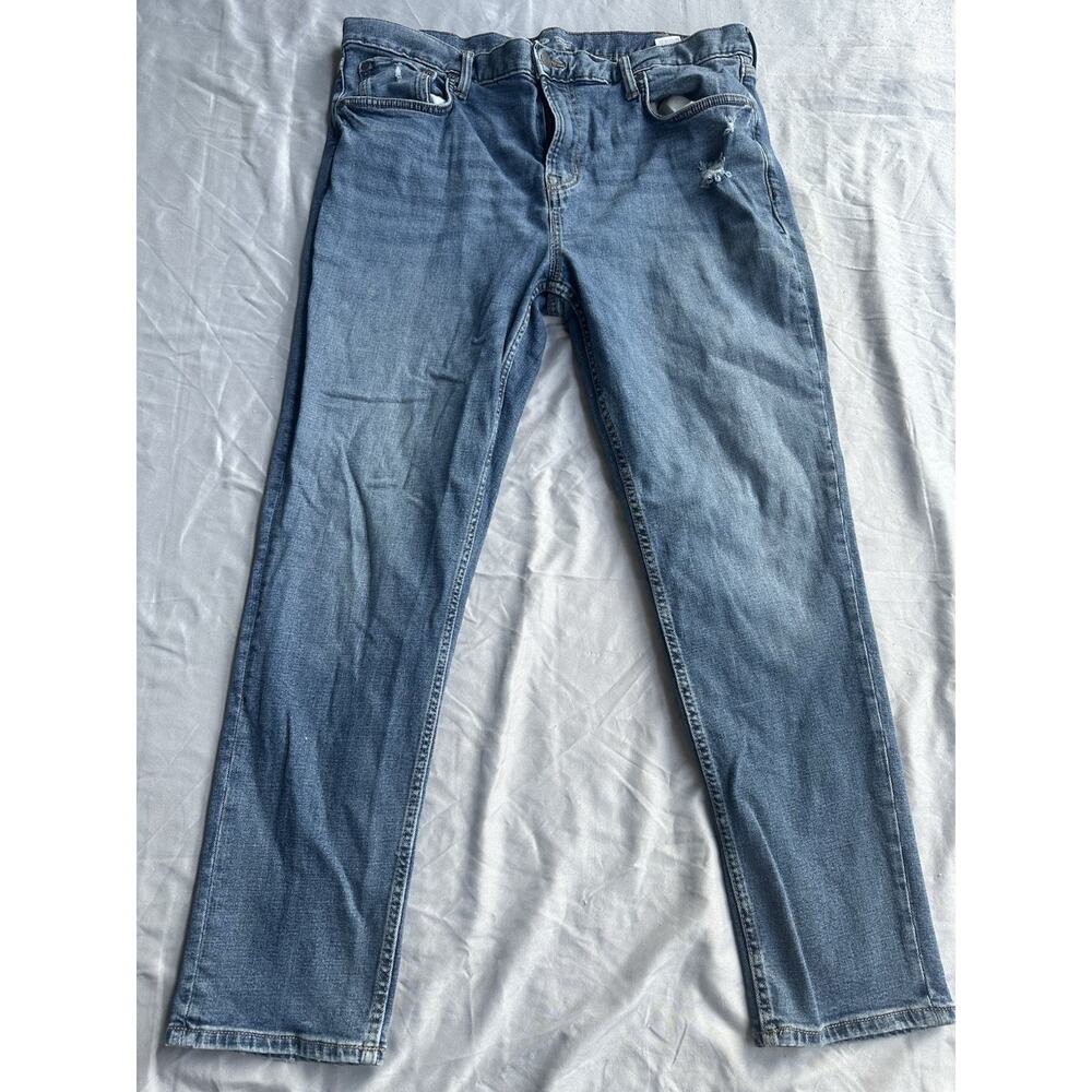 Old Navy Mens Blue relaxed Slim Jeans 38x30